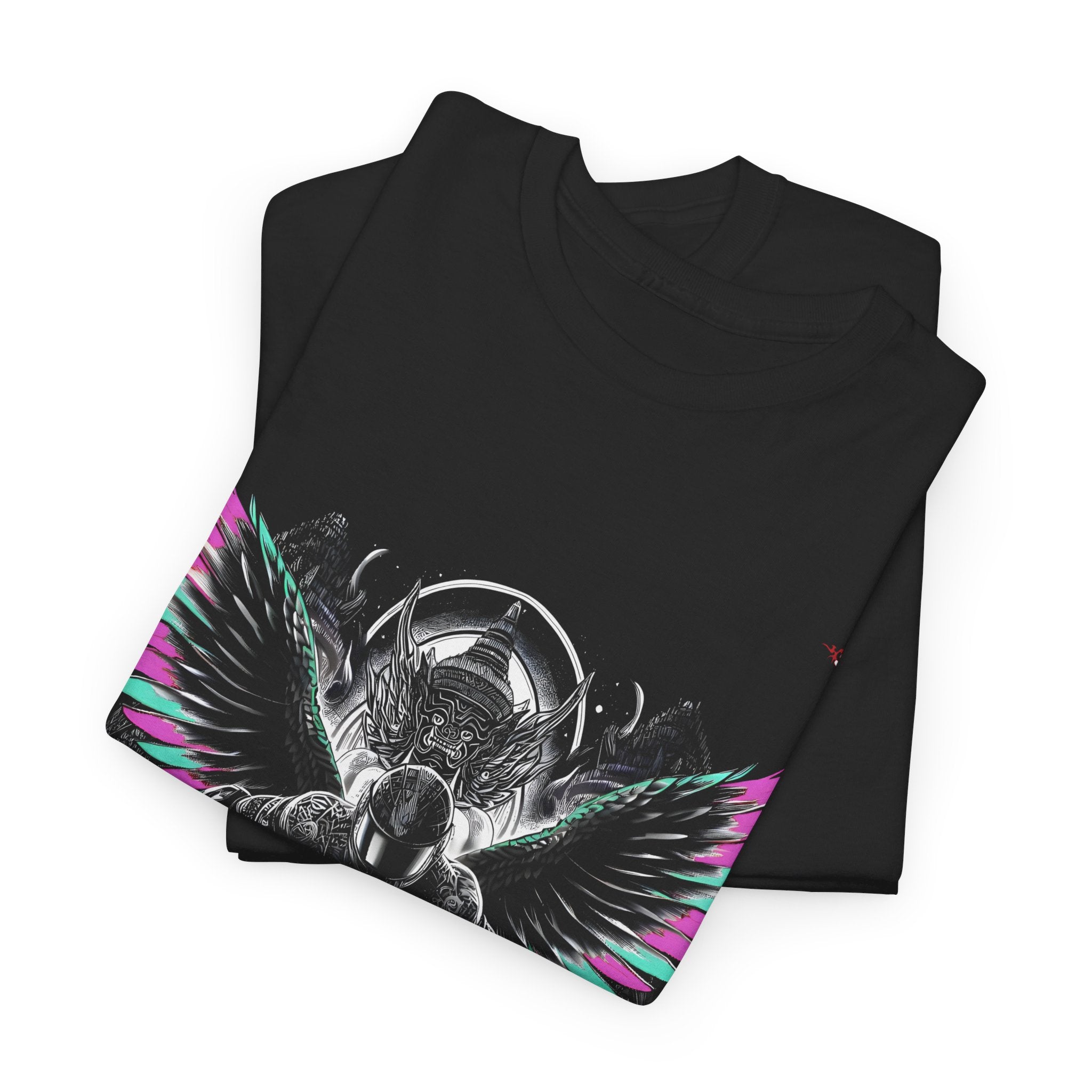 B010A T-shirt de Roller "Angel Demon" pour adultes, homme ou femme, Noir - Qualité Premium au Meilleur Prix