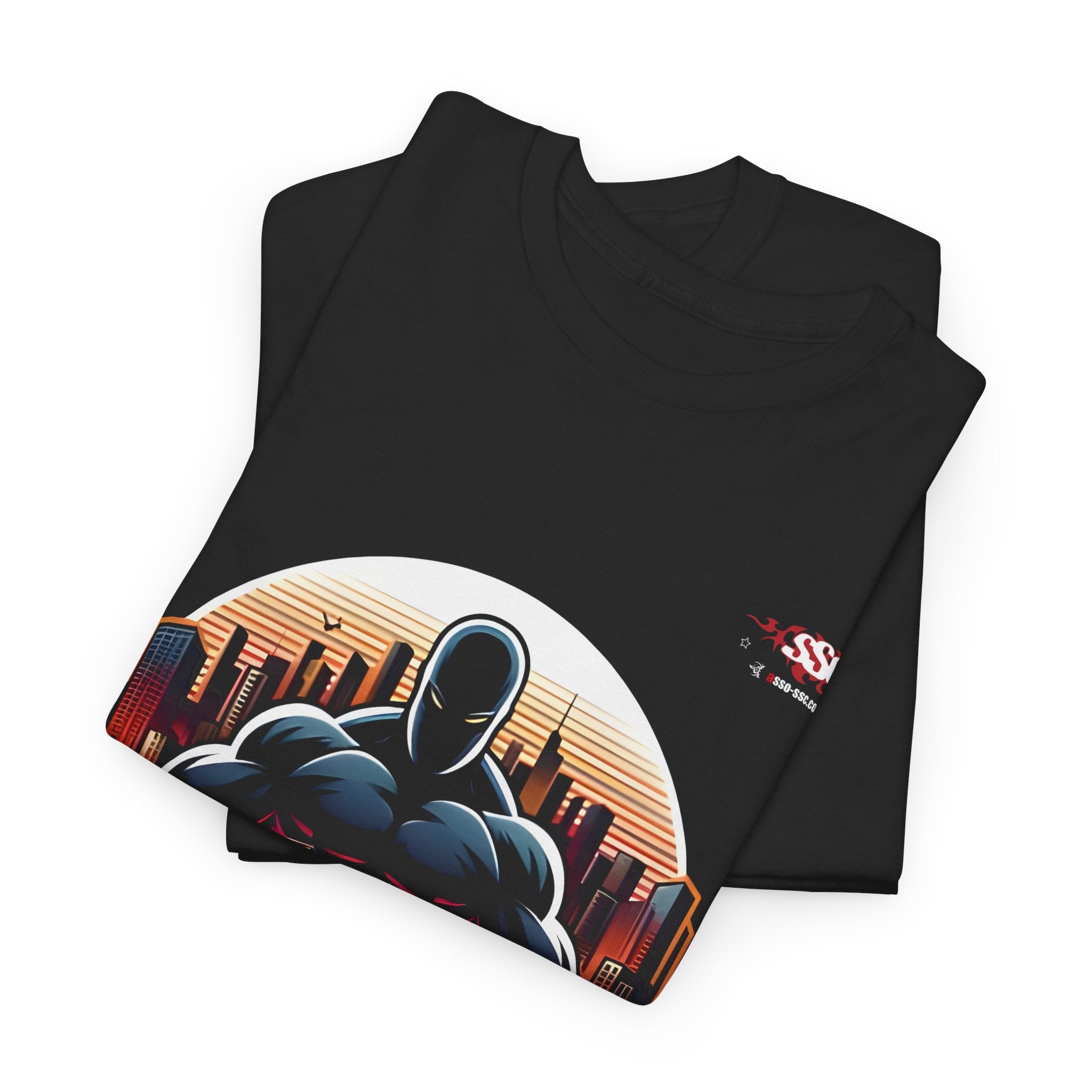 C001A T-shirt "Urban-Punch.FR" pour adultes, homme ou femme, noir - Qualité Premium au Meilleur Prix