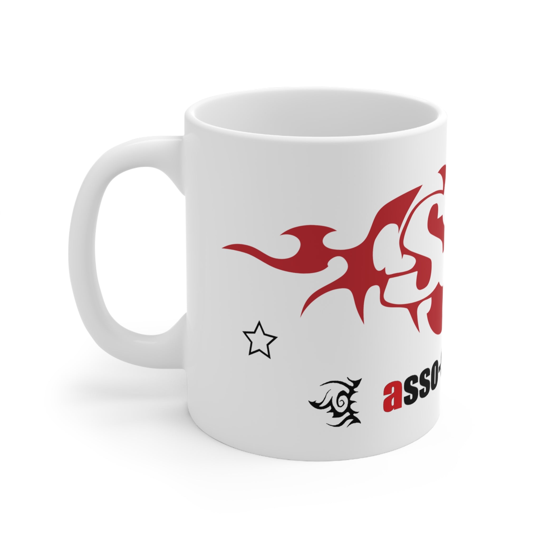 E005A - Mug (tasse) Blanc 11oz "Asso-ssc.com"