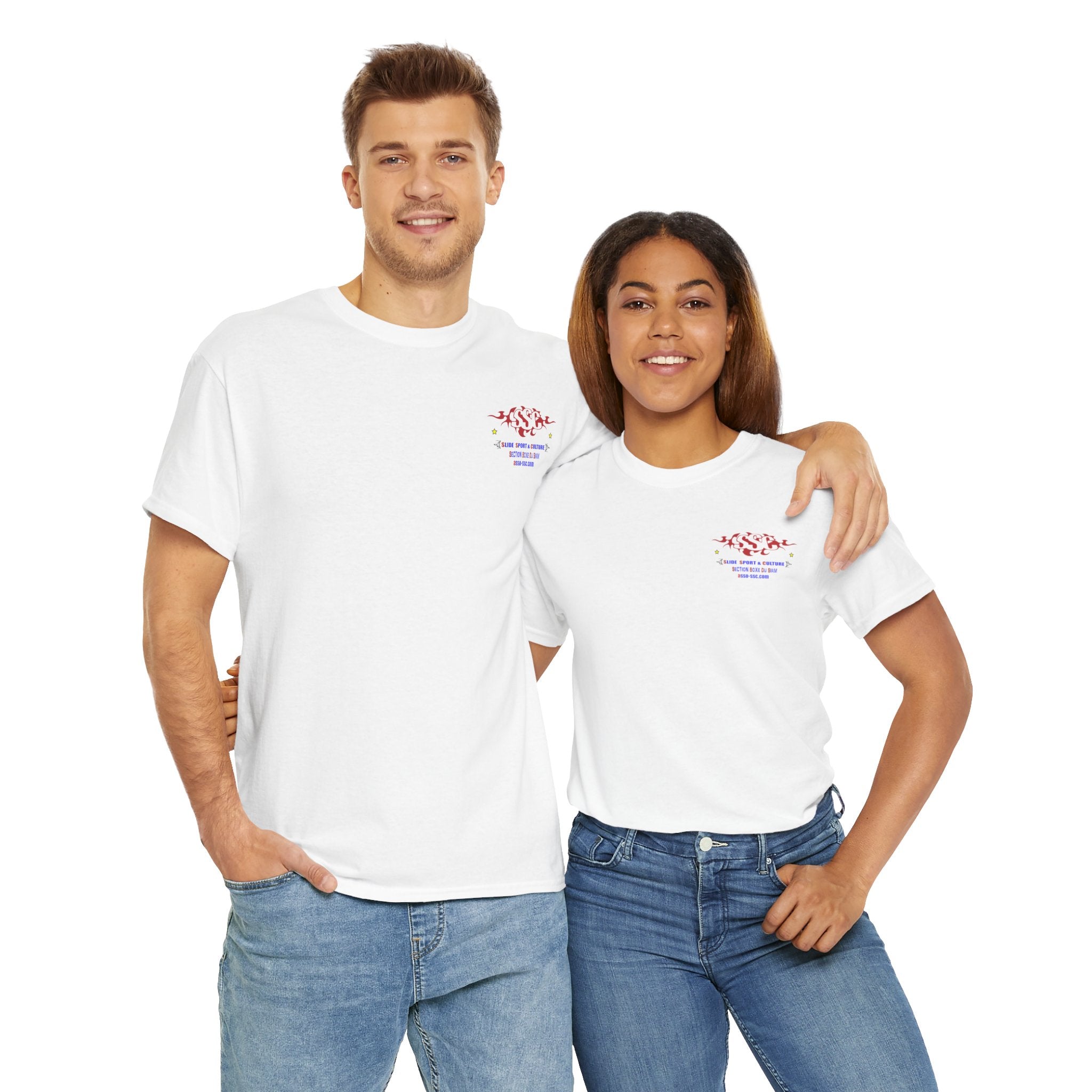 C003A T-shirt Muay Thaï "Hanuman Boxe Thaï" pour adultes, homme ou femme, noir ou Blanc - Qualité Premium au Meilleur Prix