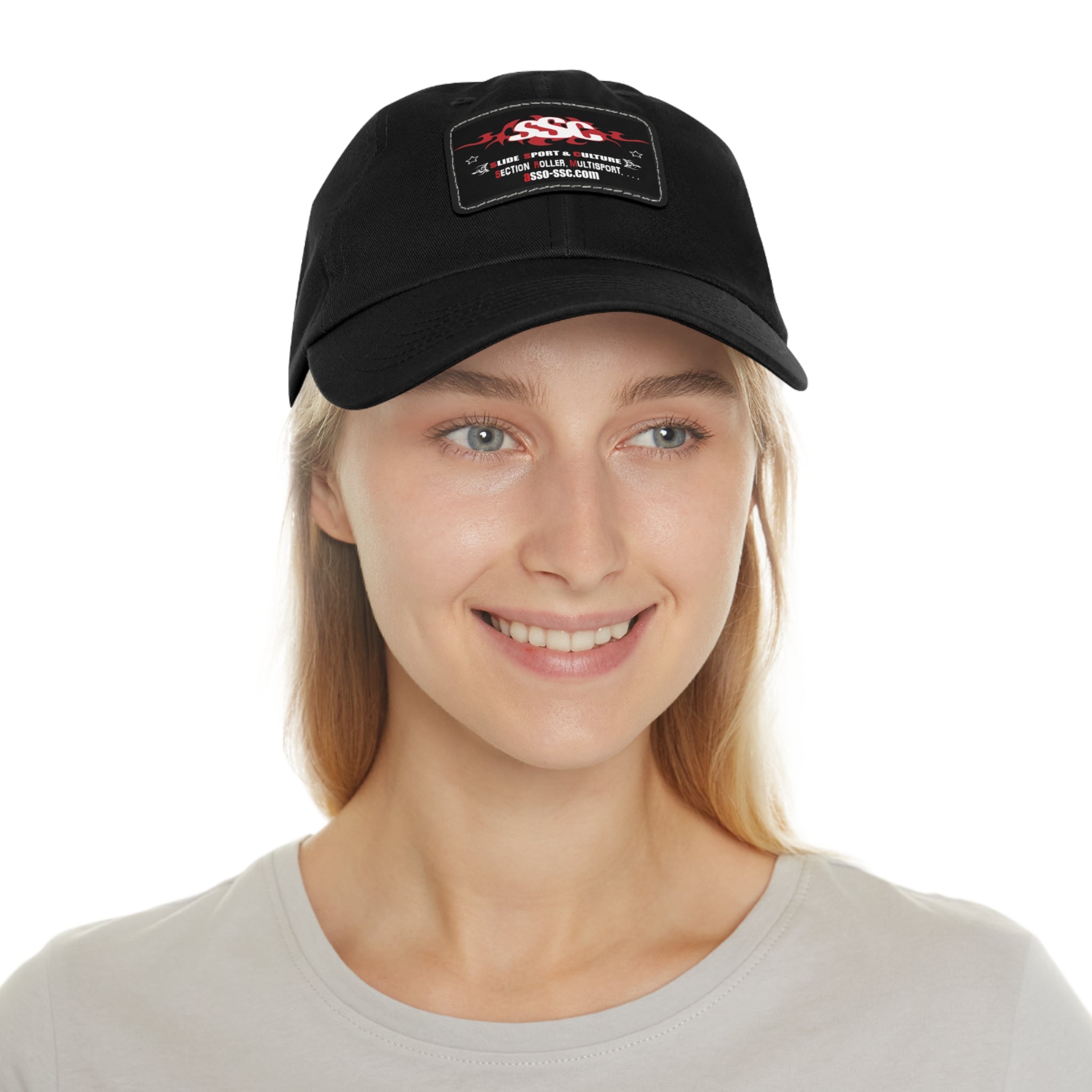Z004A - Casquette Unisexe noir SSC Roller et multi-sport: Exprimez votre Passion avec Élégance